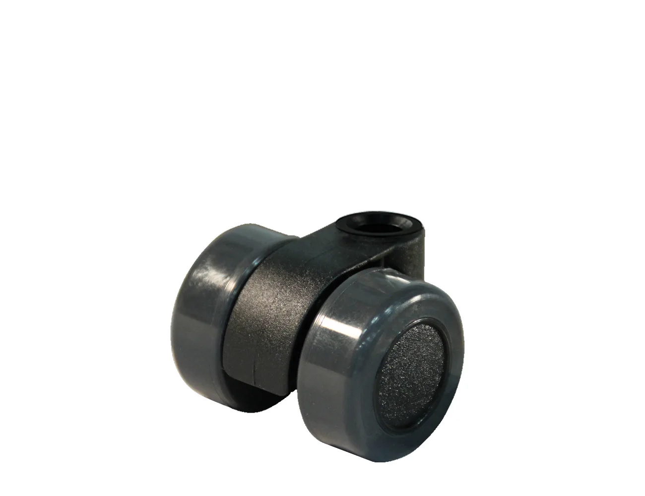 Rueda doble de mueble PU - Ø32 – Ruedas para muebles