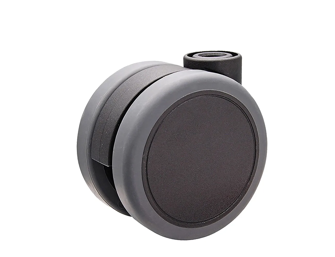 Rueda doble de mueble PU - Ø65 – Ruedas para muebles