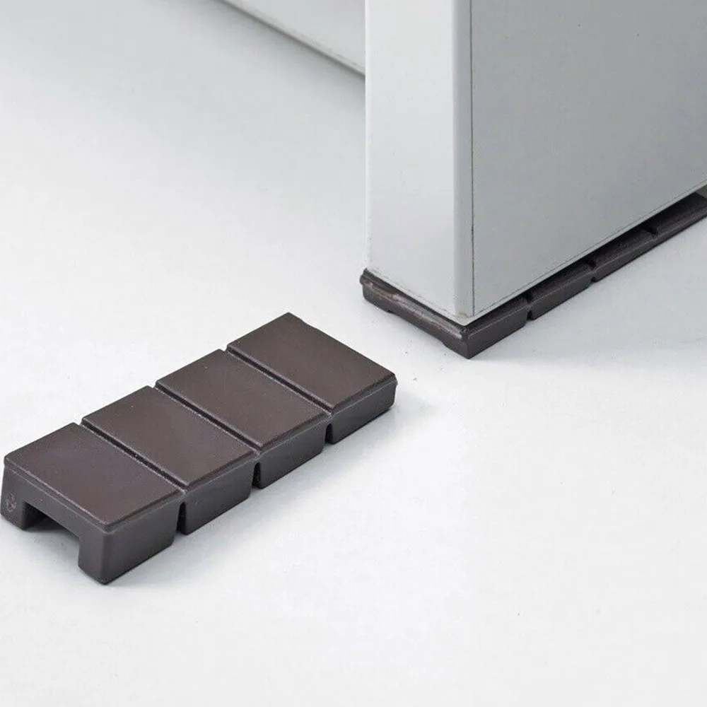 Cuña de muebles ABS 100x20mm - seccionable - H=1-8mm - Marrón imagen 3