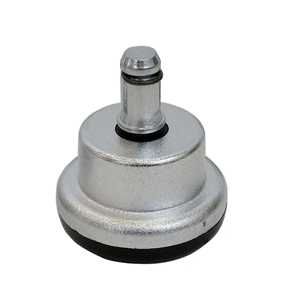 Tapones deslizantes cilíndricos para silla de oficina 50x32mm - Agujero para espiga de montaje Ø10mm - Negro