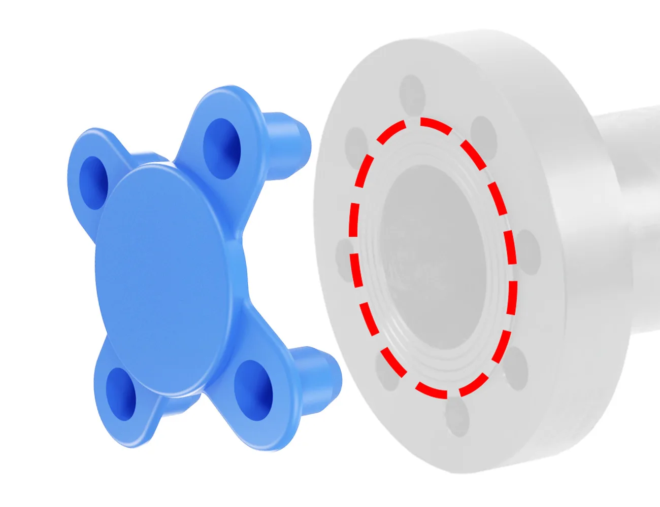 Protector tapón para brida – Protectores y capuchones para tubería