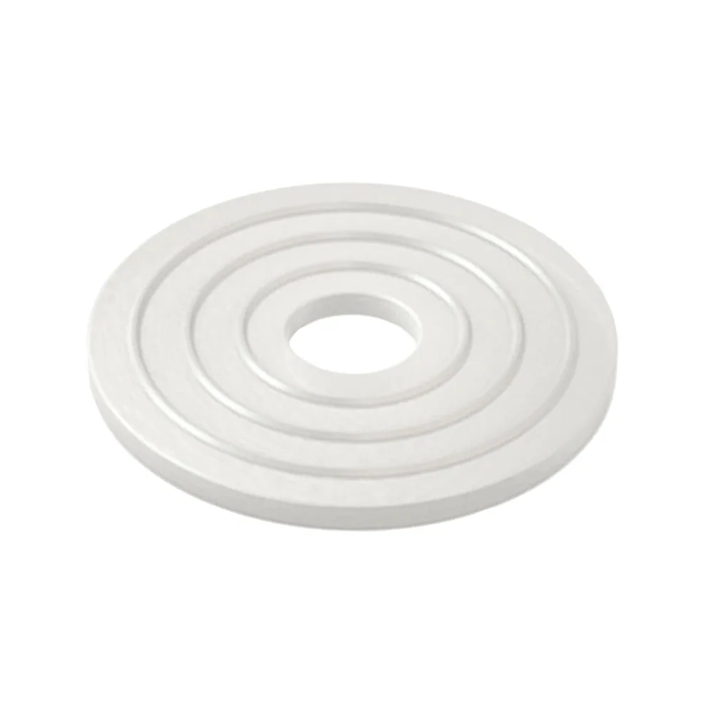Arandela de estanqueidad plana con estrías PE-LD Ø24.0x2.5 - perforación Ø13.5mm - DIN125 - M12 - Natural