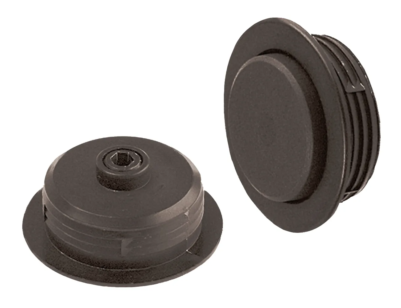 Pata de mueble ajustable - empotrable - regulación superior – Patas de plástico para muebles