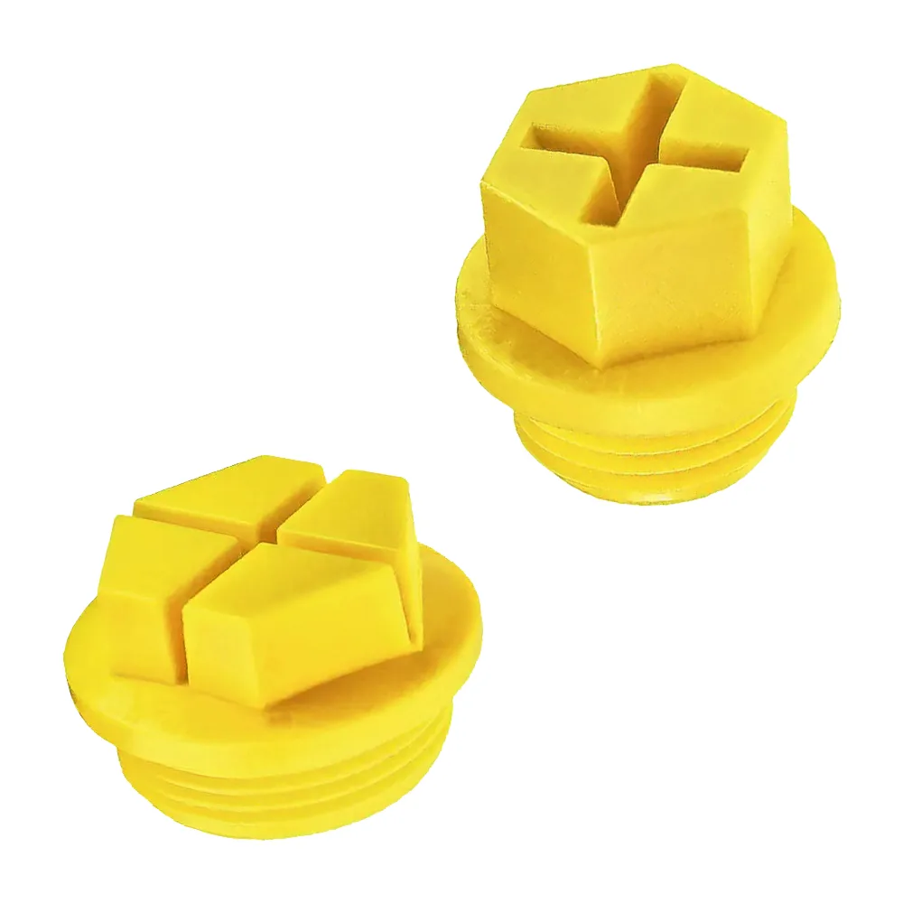 Tapón roscado con labio de sellado PA - estancos a la presión - UNF 1/2"x20 imagen 3