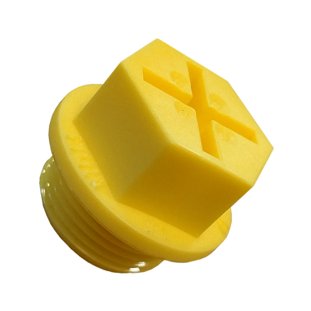 Tapón roscado con labio de sellado PA - estancos a la presión - UNF 1/2"x20