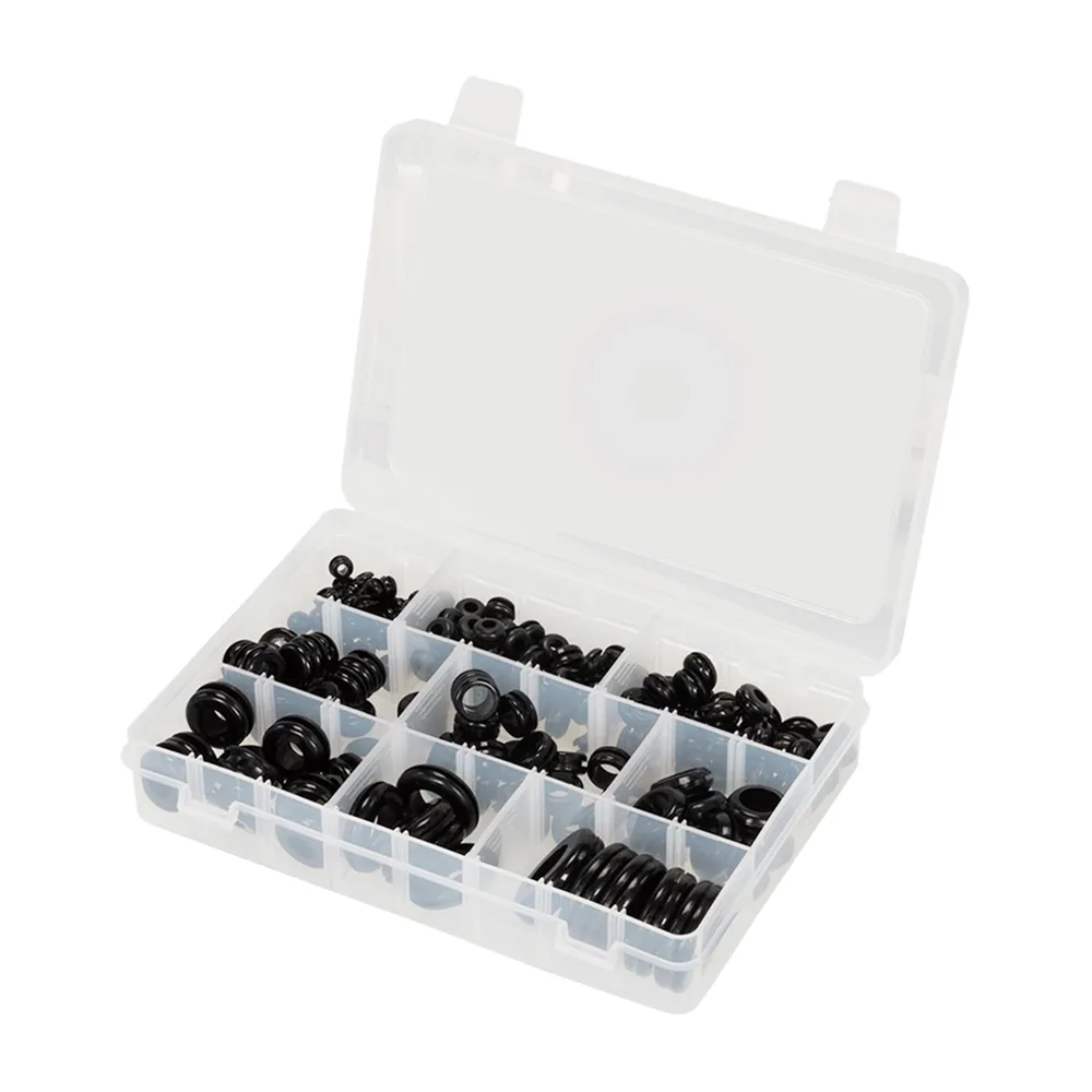 Caja de surtido de pasacables de goma